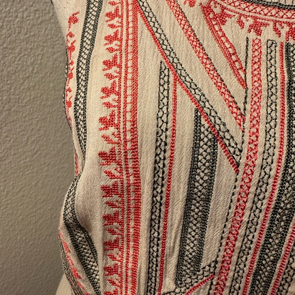 Lovestitch Cream Embroidered Maxi Dress - Picture 4 of 10